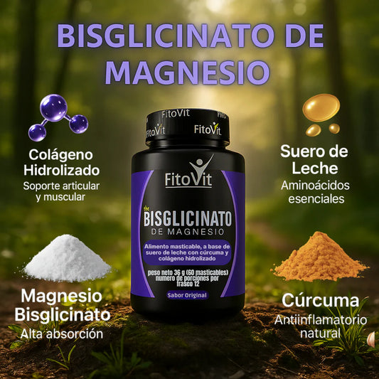 CÁPSULAS BLISGICINATO DE MAGNESIO 💪 ENVÍO GRATIS