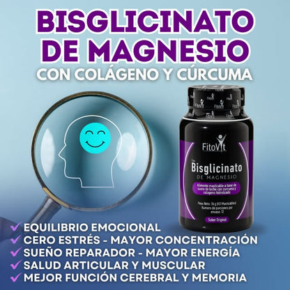 CÁPSULAS BLISGICINATO DE MAGNESIO 💪 ENVÍO GRATIS