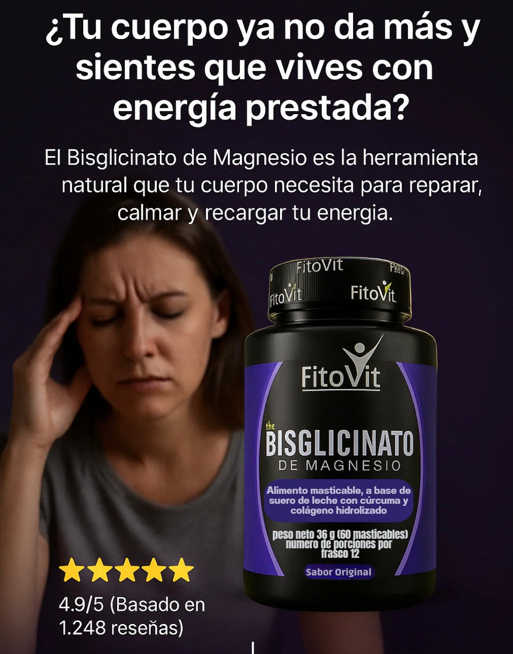 CÁPSULAS BLISGICINATO DE MAGNESIO 💪 ENVÍO GRATIS