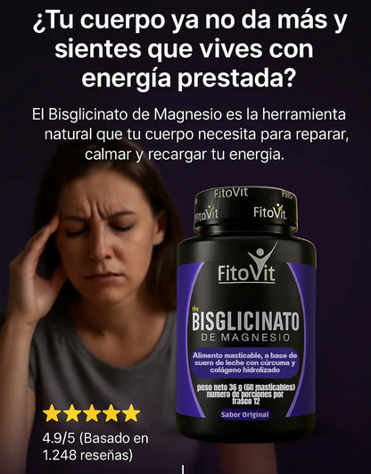 CÁPSULAS BLISGICINATO DE MAGNESIO 💪 ENVÍO GRATIS