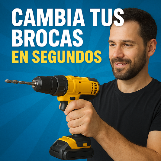 ACOPLE DE BROCA PARA CAMBIOS RÁPIDOS ⚙️ ENVÍO GRATIS