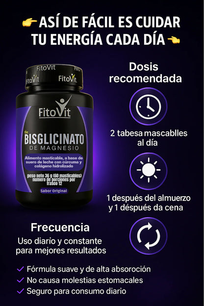 CÁPSULAS BLISGICINATO DE MAGNESIO 💪 ENVÍO GRATIS