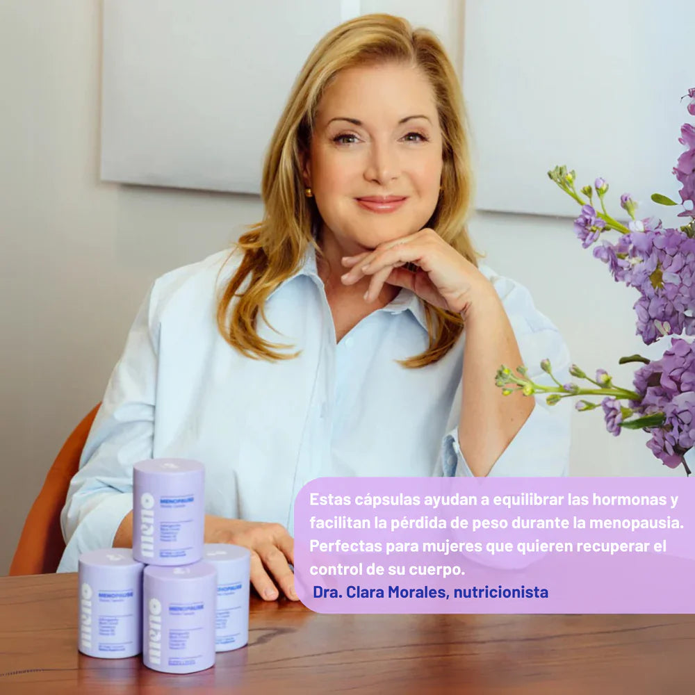 CÁPSULAS BALANCE MENOPAUSIA 💜 ENVÍO GRATIS